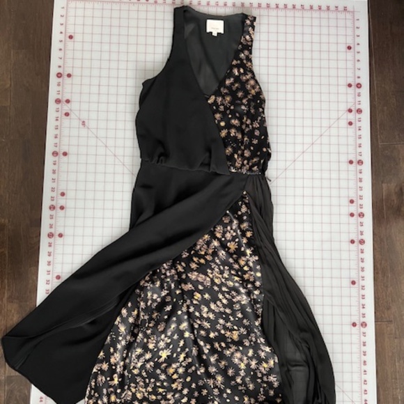 Cinq a Sept evening black and floral dress, size 4, NWOT - Picture 5 of 5